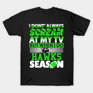 Screaming For Seahawks Season T-Shirt